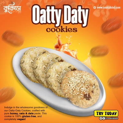 Oatty Daty Cookies