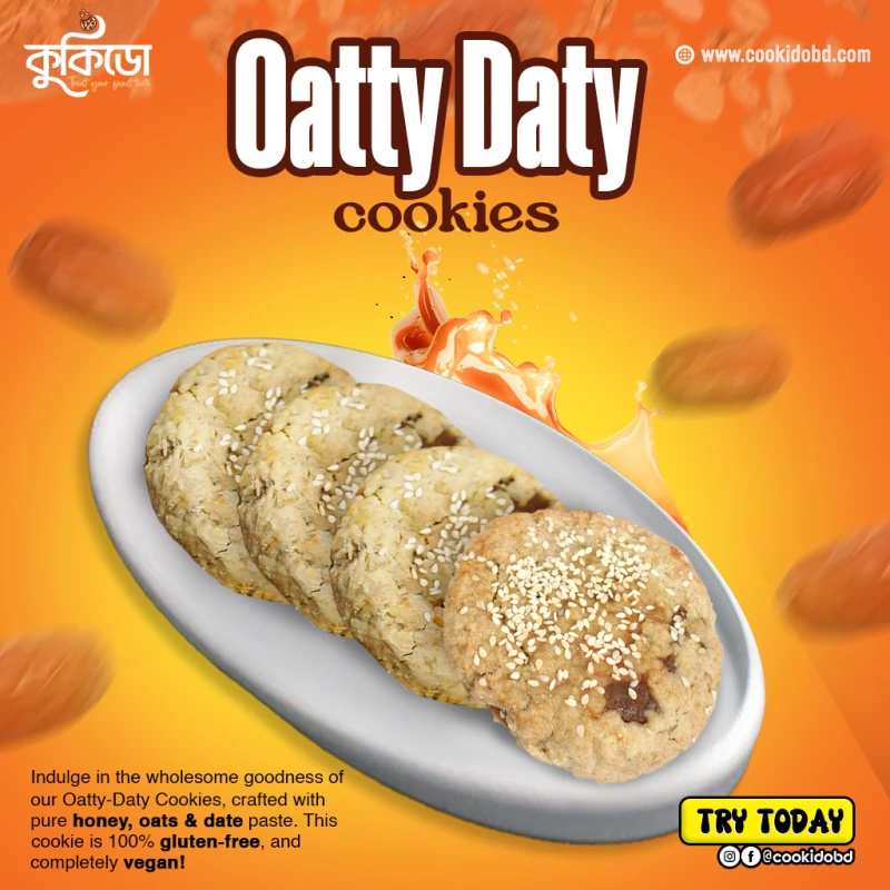 Oatty Daty Cookies